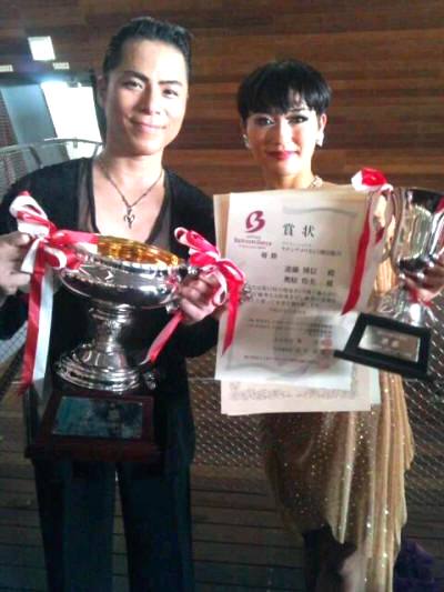 進藤博信・奥原怜美組