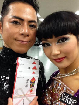 進藤博信・奥原怜美組